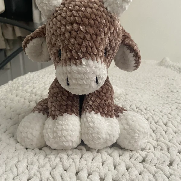 Velvet Cow Plushie