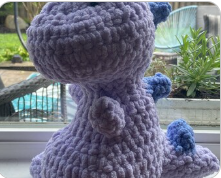 Amigurumi Dino Plushie